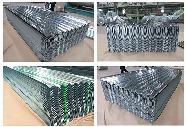 Prethodno obojani čelični kalem / galvanizirani materijal zavojnice Valoviti čelik za krovni pokrivač