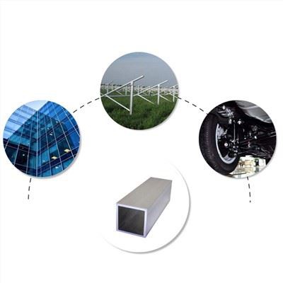 20мм Ги А53 водена индустријска стакленичка конструкција са навојем квадратна шупља правоугаона спирална пре поцинкована челична цев